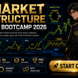 The Complete Market Structure Course – Pro Bootcamp 2026